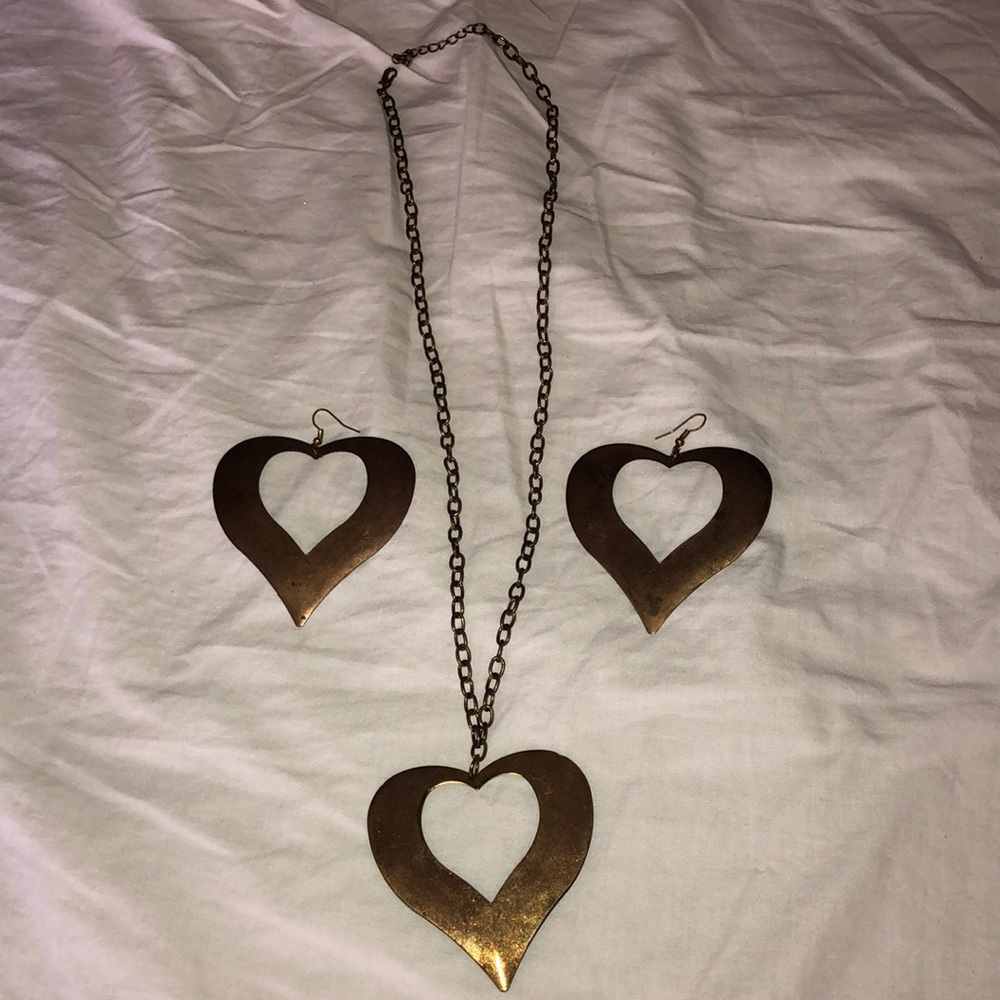 🤎 Necklace&Earrings Set